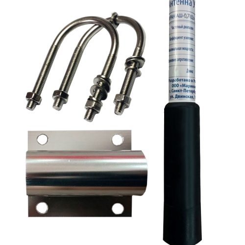 Антенна | речная | УКВ | МИРАН АШ 0,7-02 | U-крепление